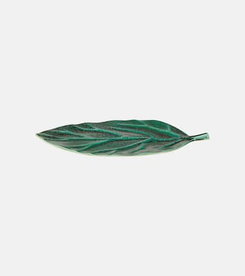 Plateau Cenote Leaf en porcelaine | L'Objet