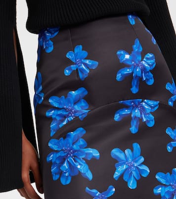 Tamilla floral midi skirt | Emilia Wickstead