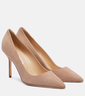 Pumps BB 90 aus Veloursleder | Manolo Blahnik