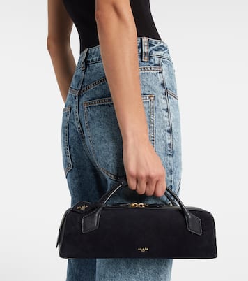 Le Teckel Small calf hair clutch | Alaïa