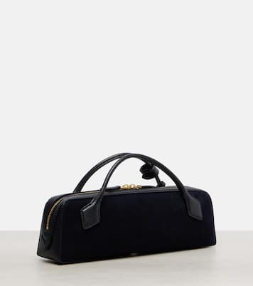 Le Teckel Small calf hair clutch | Alaïa