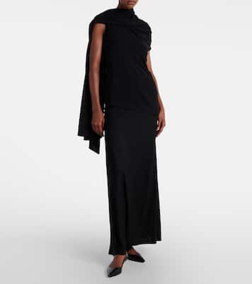 Isadra draped jersey top | The Row