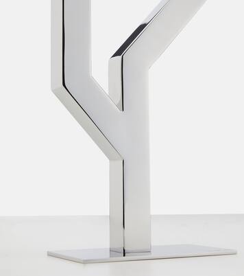 Arborescence stainless steel candle holder | Christofle
