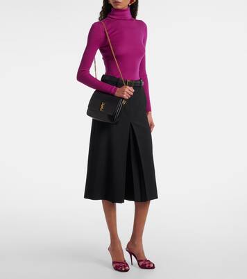Kate leather shoulder bag | Saint Laurent