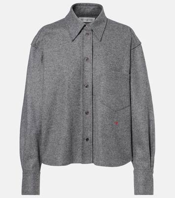 Wool and cashmere shirt | Victoria Beckham