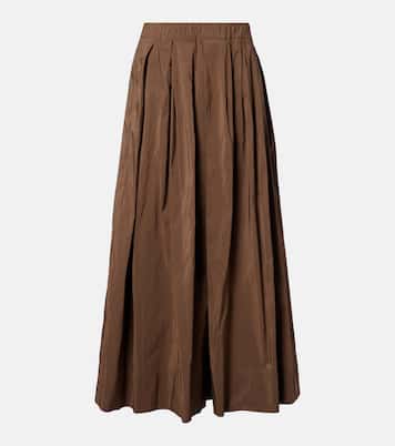 Aloe cotton-blend maxi skirt | 'S Max Mara