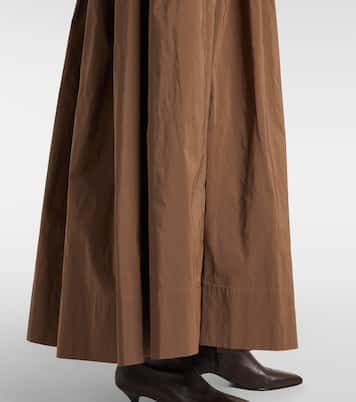 Aloe cotton-blend maxi skirt | 'S Max Mara