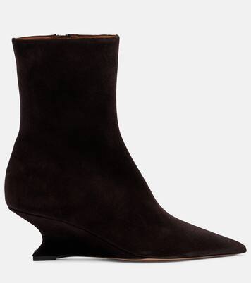 Nina 50 suede ankle boots | Paris Texas
