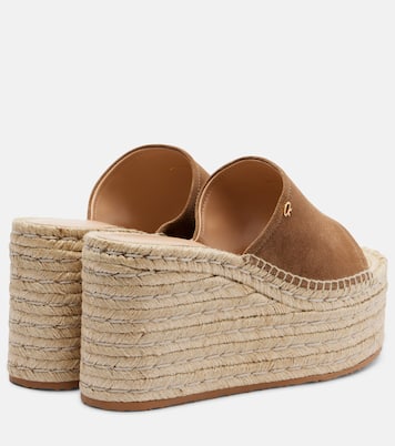 Suede espadrille wedges | Gianvito Rossi