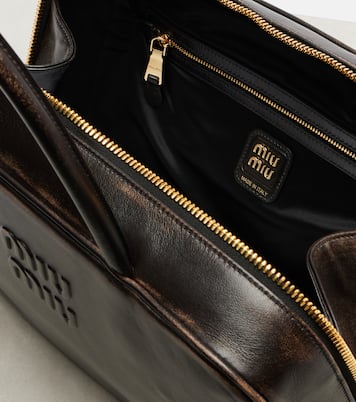 Tote Bag Beau aus Leder | Miu Miu