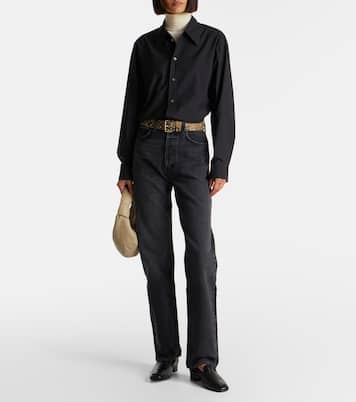 Kelly high-rise straight jeans | Agolde