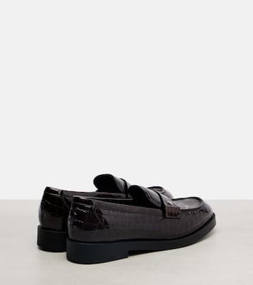 Mocasines Ivy de charol gabado | Jimmy Choo