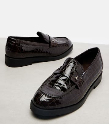 Mocasines Ivy de charol gabado | Jimmy Choo