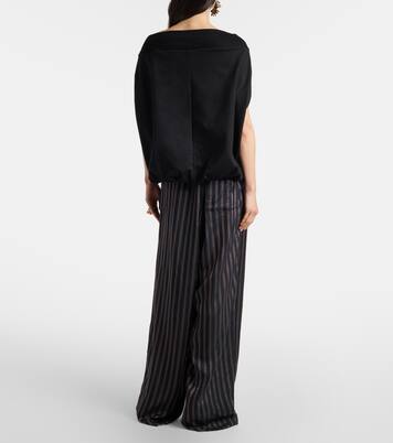 Striped wide-leg pants | Dries Van Noten