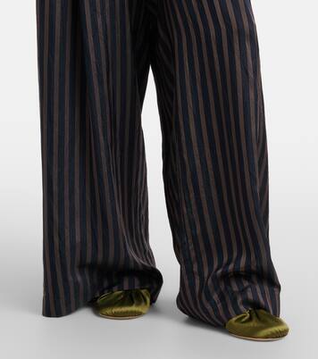 Striped wide-leg pants | Dries Van Noten