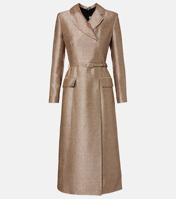 Kalonice belted sequined tweed maxi dress | Emilia Wickstead