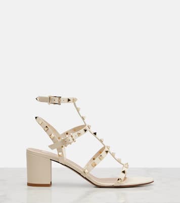 Rockstud leather sandals | Valentino Garavani