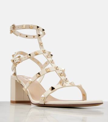 Rockstud leather sandals | Valentino Garavani
