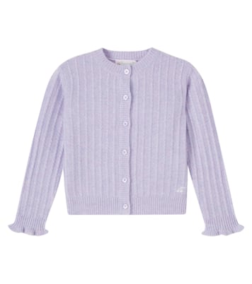 Lena cable-knit cashmere cardigan | Bonpoint