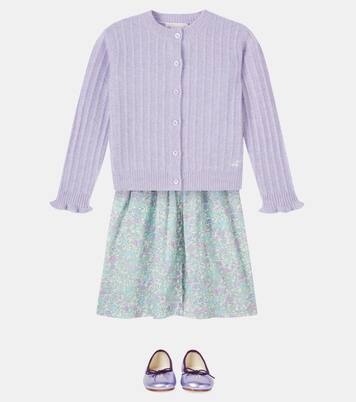 Lena cable-knit cashmere cardigan | Bonpoint