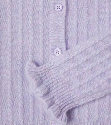 Lena cable-knit cashmere cardigan | Bonpoint