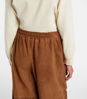 Suede culottes | Yves Salomon