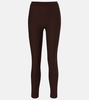 GG jersey jacquard leggings | Gucci