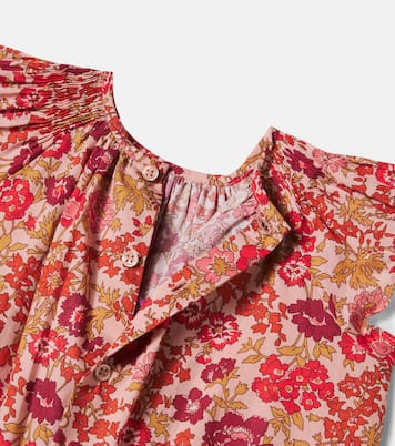 Robe Baby Carmela en coton à fleurs | Bonpoint