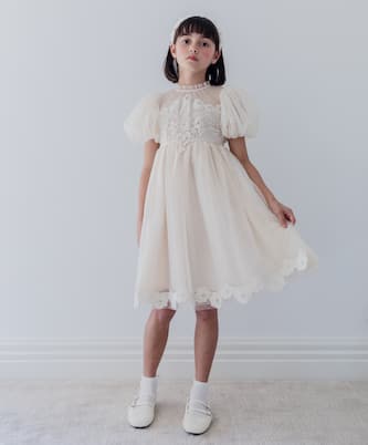 Kleid aus Tüll mit Spitze | Petite Amalie  