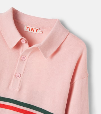 Cherries embroidered cotton sweater | Tinycottons