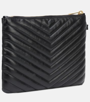 Pochette Cassandre en cuir matelassé | Saint Laurent