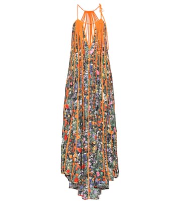 Abito Klara a stampa in seta | Stella McCartney