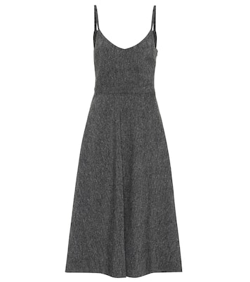 Valentino – Robe midi en laine mélangée | Valentino