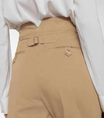 High-rise straight cotton pants | Etro