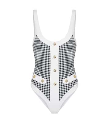 Bañador Sailor de cuadros vichy | Caroline Constas