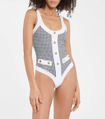 Bañador Sailor de cuadros vichy | Caroline Constas