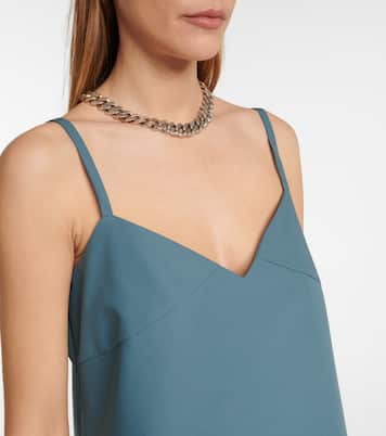 Austria cotton and gabardine camisole | Max Mara