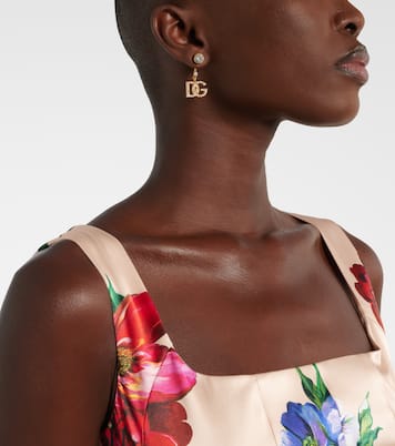 DG embellished earrings | Dolce&Gabbana