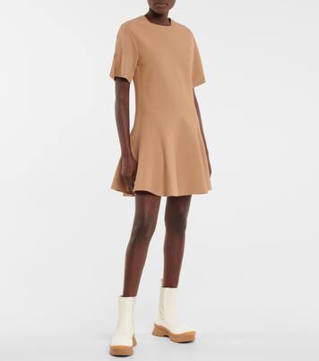 Vestido corto de crepé | Stella McCartney