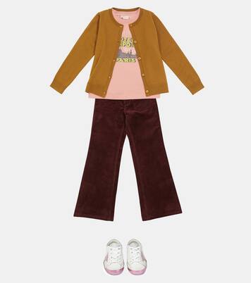 Wool knit cardigan | Bonpoint
