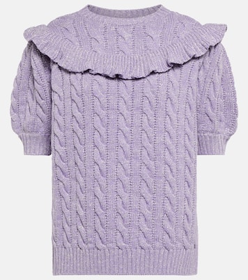 Pullover in misto lana lamé | Miu Miu