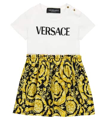 Baby Kleid Barocco aus Jersey | Versace Kids