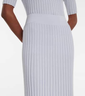 Falda midi Arie en mezcla de cachemir | Gabriela Hearst