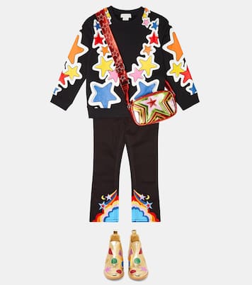 Printed cotton sweatshirt | Stella McCartney Kids