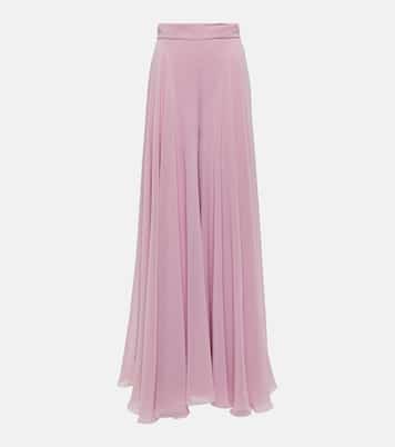 Pantalon ample Bridal Hiris à taille haute | Max Mara