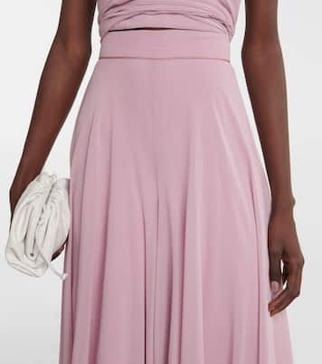 Pantalon ample Bridal Hiris à taille haute | Max Mara