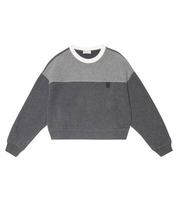 Sweatshirt aus Baumwoll-Jersey | Brunello Cucinelli Kids