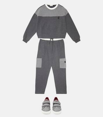 Sweatshirt aus Baumwoll-Jersey | Brunello Cucinelli Kids