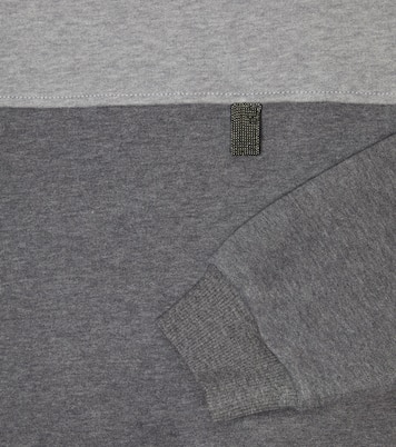 Sweatshirt aus Baumwoll-Jersey | Brunello Cucinelli Kids
