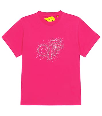 Camiseta de algodón con logo | Off-White Kids